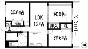 カワモヒルの物件間取画像